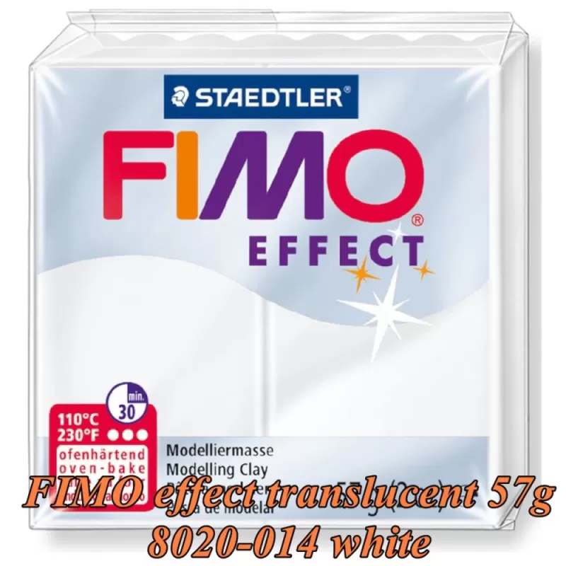 Fimo Effect Translucent 57g-toate - Shop online Gemsale