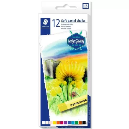 Culori pastel Staedtler -set 12 batonașe 2430 C12