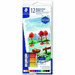 Culori acuarela Staedtler -set 12 tuburi 8880 C12