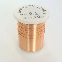 Sârmă modelaj 1 mm cupru deschis