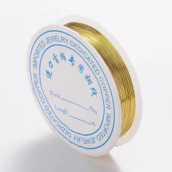 Sârmă modelaj 0,5 mm auriu