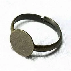 Bază inel platou 8mm bronz