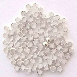 Crimpi 3 mm silver