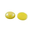 Cabochon oval din sticlă perlată