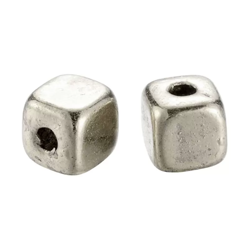 Mărgele metalice  cubice