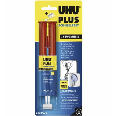 Adeziv UHU epoxy bicomponent 5min transparent 27g