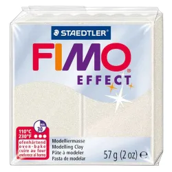 FIMO Effect Metallic 57g alb perlă