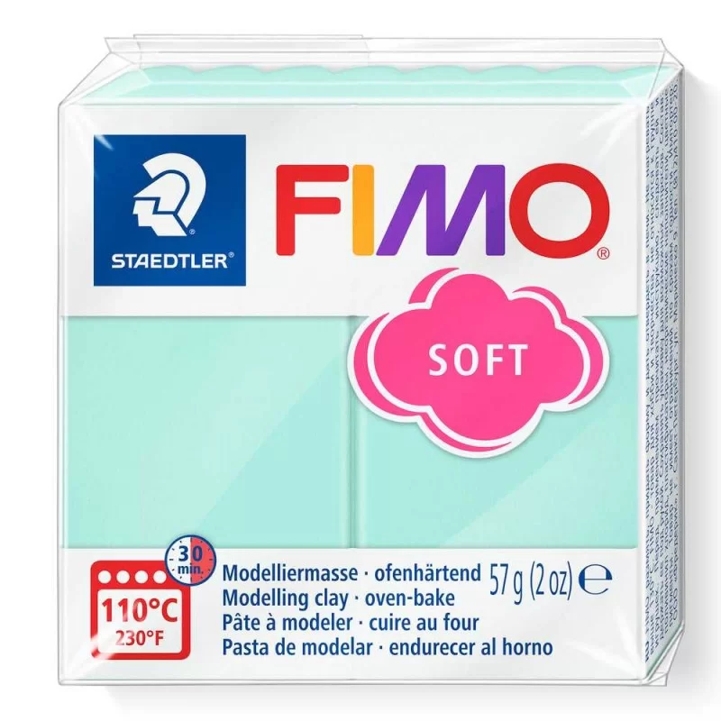 FIMO Soft Pastel 57g cyan