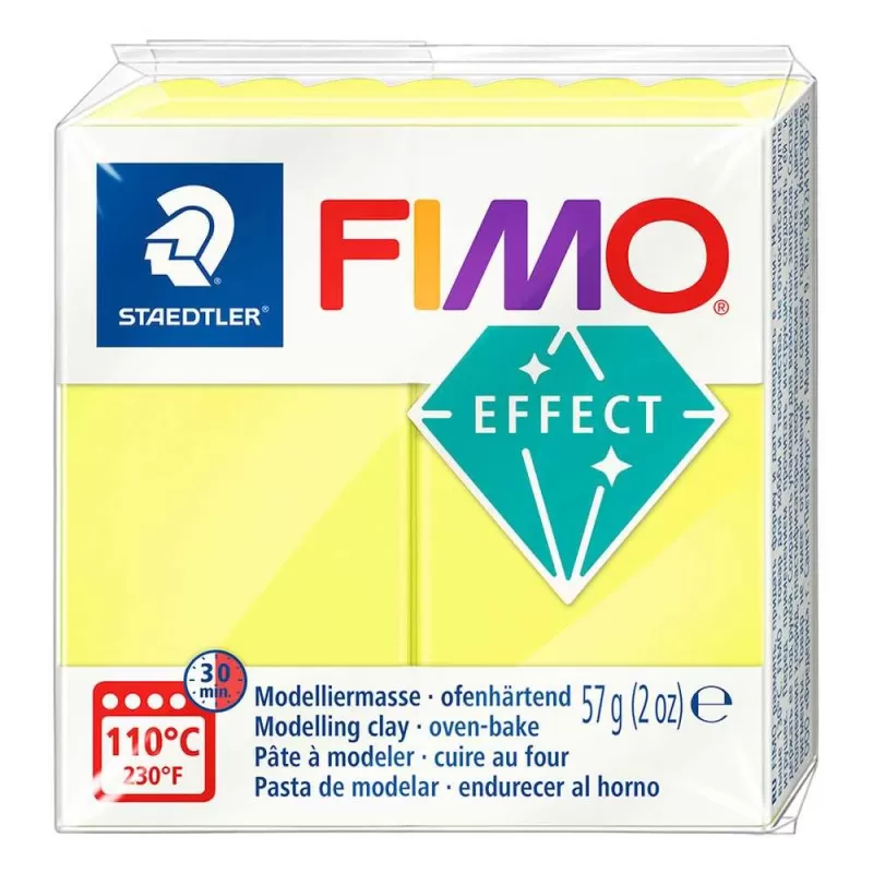 FIMO Effect Neon 57g galben