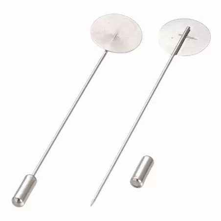 Ac de broșă inox cu platou