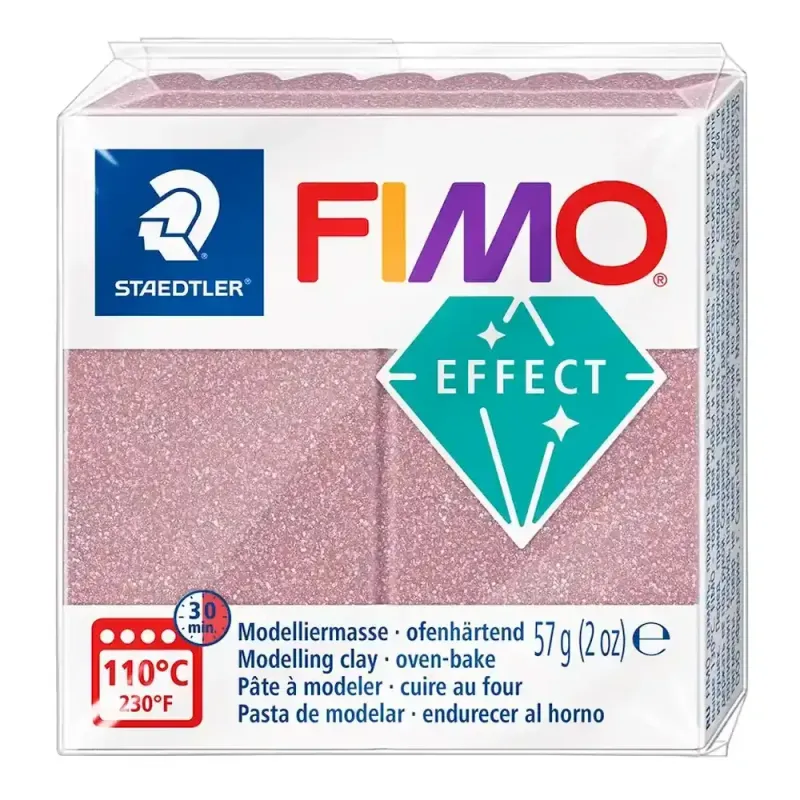 FIMO Effect Glitter 57 g 8010-212 rose gold - roze