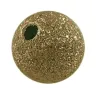 Mărgele stardust 6 mm bronz