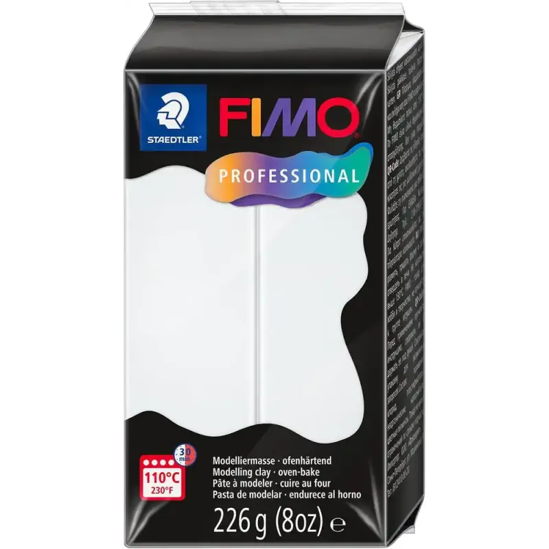 Pastă de modelaj FIMO Professional 226g alb Pastă de modelaj FIMO Professional 226g alb