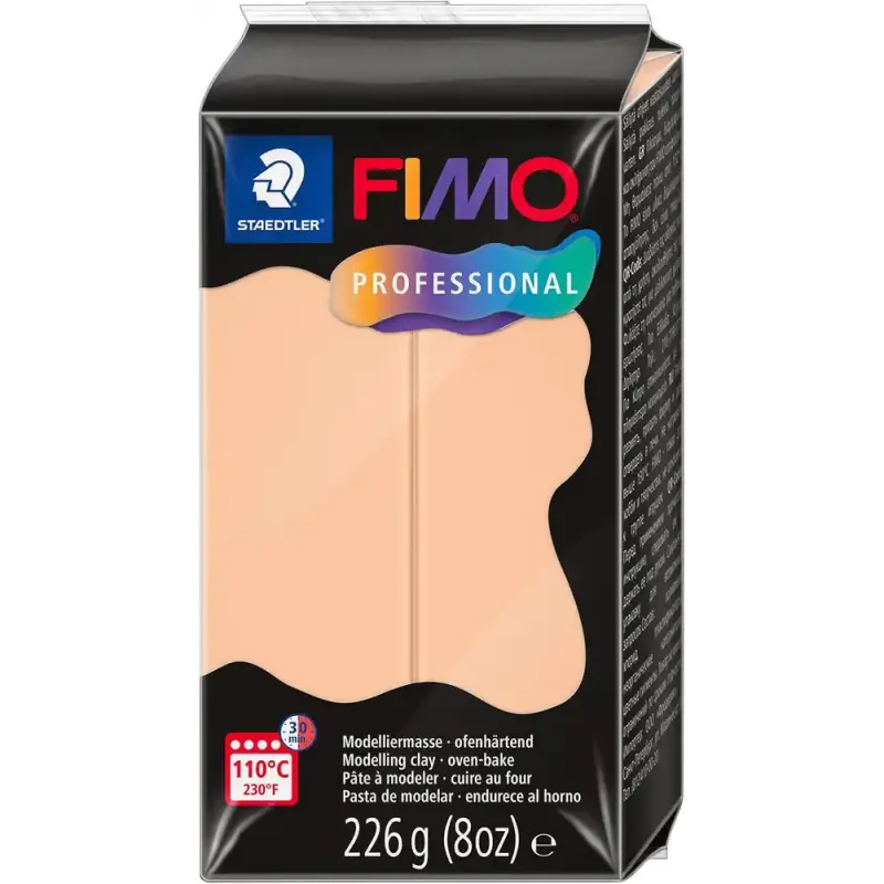 Pastă de modelaj FIMO Professional 226g roz cameo Pastă de modelaj FIMO Professional 226g roz cameo