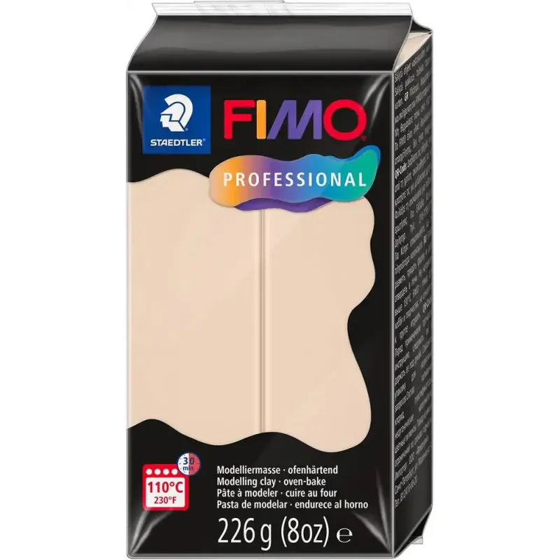 Pastă de modelaj FIMO Professional 226g bej Pastă de modelaj FIMO Professional 226g bej