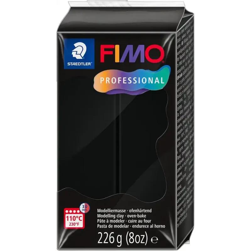 Pastă de modelaj FIMO Professional 226g negru Pastă de modelaj FIMO Professional 226g negru