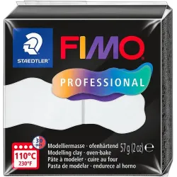 Pastă de modelaj FIMO Professional 57g alb