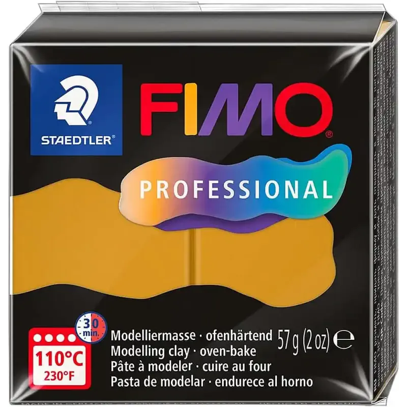 Pastă de modelaj FIMO Professional 57g maro ocru Pastă de modelaj FIMO Professional 57g maro ocru