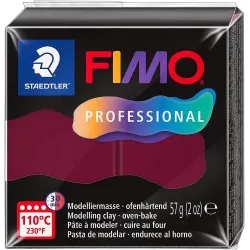 Pastă de modelaj FIMO Professional 57g vișiniu