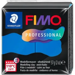 Pastă de modelaj FIMO Professional 57g albastru cer închis
