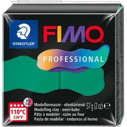 Pastă de modelaj FIMO Professional 57g verde smarald