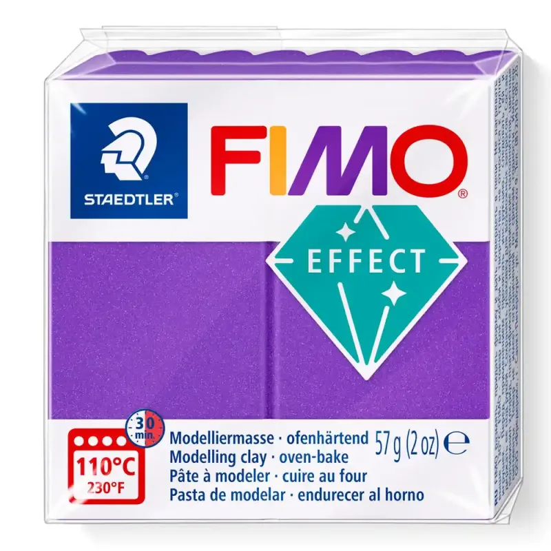 Pastă de modelaj FIMO Effect Metallic 57g violet