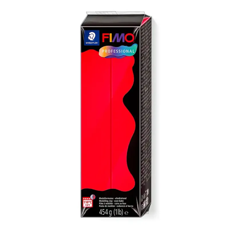 Pastă de modelaj FIMO Professional 454g roșu Pastă de modelaj FIMO Professional 454g roșu