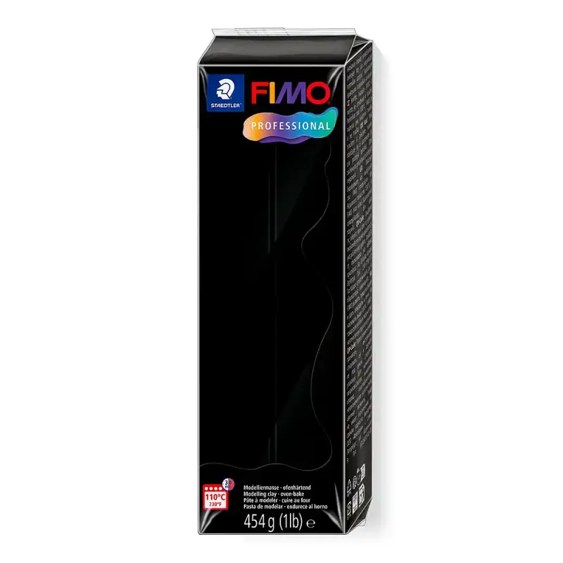 Pastă de modelaj FIMO Professional 454g negru Pastă de modelaj FIMO Professional 454g negru