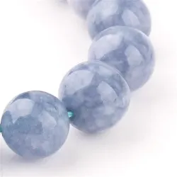 Mărgele aquamarin imitație