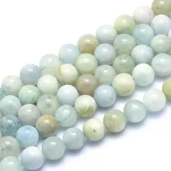 Mărgele aquamarin