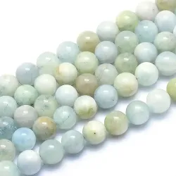 Mărgele aquamarin