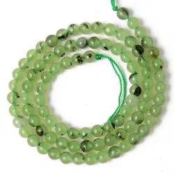 Mărgele calcedonie verde