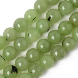 Mărgele calcedonie verde