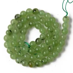 Mărgele calcedonie verde