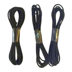 Set 3 elastice textile negre
