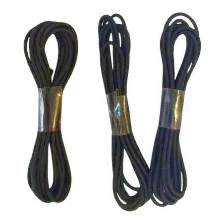 Set 3 elastice textile negre