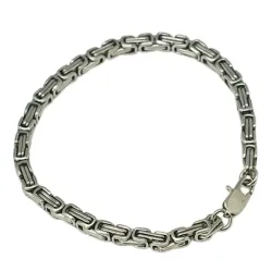 Brățari inox lanț bizantin bărbătești