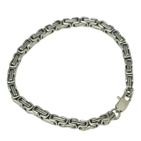 Brățari inox lanț bizantin bărbătești