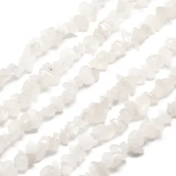 Mărgele cuarț alb chipsuri