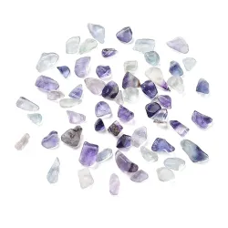 Chipsuri fluorit negăurite 3-5mm, 50g
