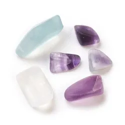 Chipsuri fluorit negăurite 3-5mm, 50g