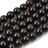 Mărgele granat 5mm, șirag 38cm~75buc