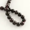 Mărgele granat 5mm, șirag 38cm~75buc
