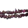 Mărgele granat chipsuri 4-7mm, șirag 84cm