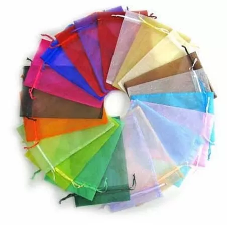 Saculeti organza  7*9cm -5buc
