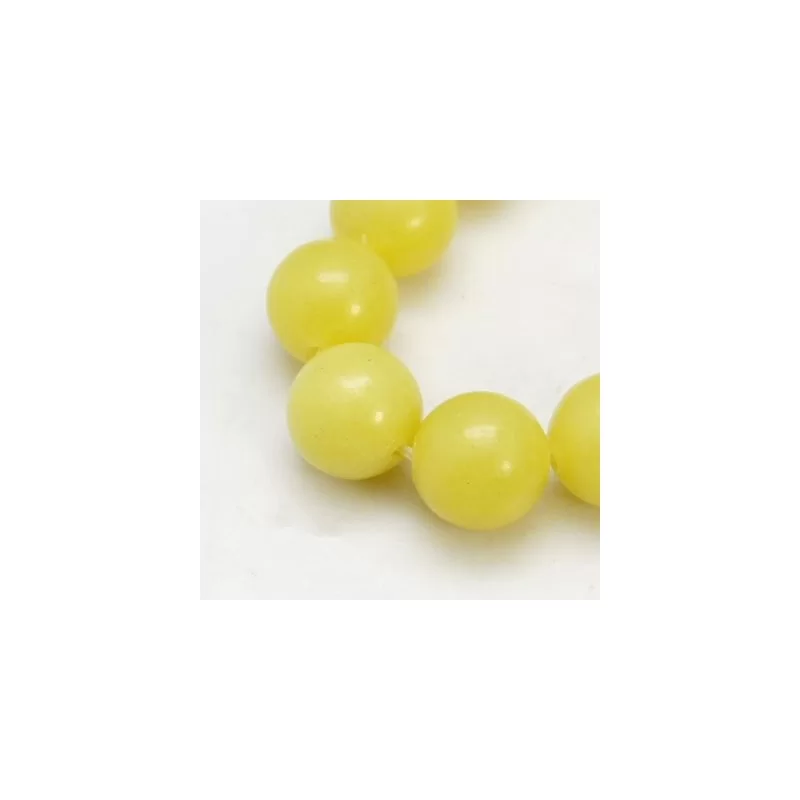 Margele jad lemon 4mm