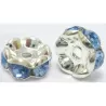 Margele rhinestone  colorate -5buc
