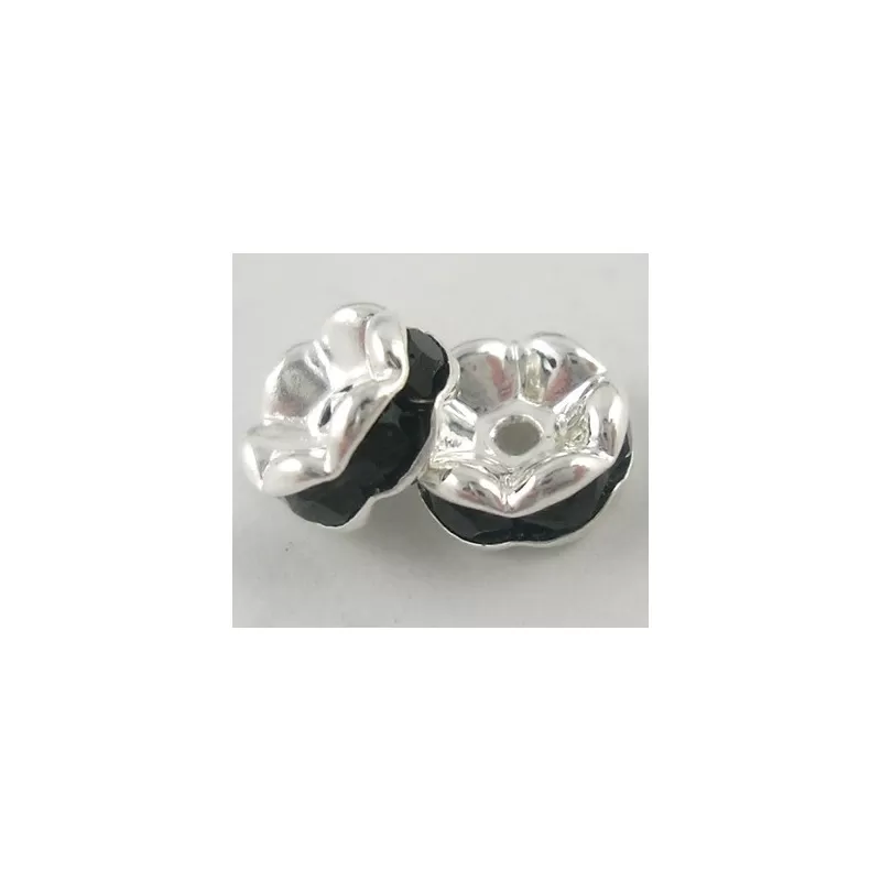 Margele rhinestone  colorate -5buc