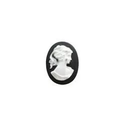 Cabochon rasina camee 4*3cm-1buc