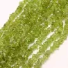 Margele peridot chipsuri 4-7mm 39cm